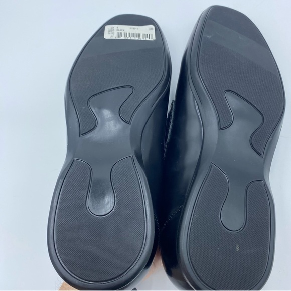 Saks Fith Avenue Black Tristan Horse Bit Loafers - 9 - Picture 5 of 7